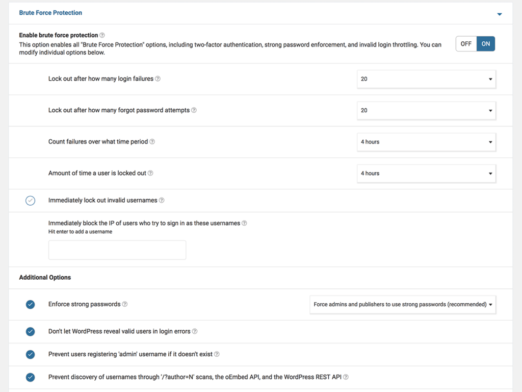 wordfence security plugin